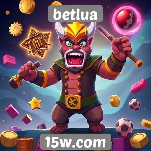 Variedade de jogos oferecidos na plataforma betlua
